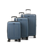 Set 3 valises rigides extensibles 4 roues pas cher worldline malacca bleu orage Set 3 valises rigides extensibles 4 roues pas cher worldline malacca bleu orage