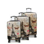 Ensemble 3 valises rigides madisson vieux paris taupe beige