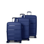 Ensemble 3 valises rigides roncato r - lite bleu nuit