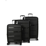 Ensemble 3 valises rigides roncato r - lite noir