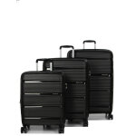 Ensemble 3 valises rigides roncato r - lite noir