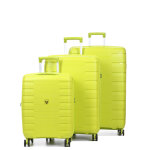Ensemble 3 valises rigides roncato skyline 2. 0 cyber lime vert