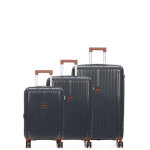 Ensemble 3 valises rigides teneo boxea gris