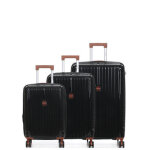 Ensemble 3 valises rigides teneo boxea noir