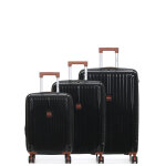 Ensemble 3 valises rigides teneo boxea noir