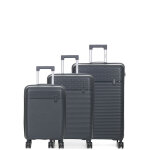 Ensemble 3 valises rigides teneo linea gris