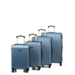 Ensemble 4 valises rigides madisson arezzo bleu glacier Ensemble 4 valises rigides madisson arezzo bleu glacier