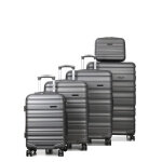 Ensemble 4 valises worldline minneapolis 2 et vanity gris