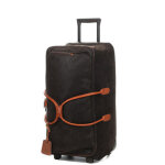 Grand sac de voyage trolley bric's life 72 cm olive marron Grand sac de voyage trolley bric's life 72 cm olive marron