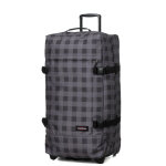 Grand sac de voyage trolley eastpak tranverz l 79 cm checker grey gris