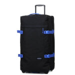 Grand sac de voyage trolley eastpak tranverz l 79 cm kontrast black blue bleu