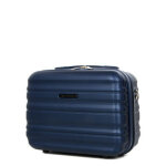 Grand vanity case rigide pas cher worldline minneapolis 2 bleu marine