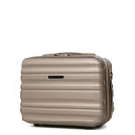 Grand vanity case rigide pas cher worldline minneapolis 2 taupe marron
