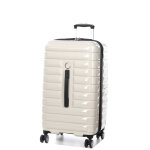 Grande valise rigide delsey shadow 5. 0 trunk 74. 5 cm ivoire blanc