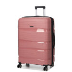 Grande valise rigide extensible 4 roues worldline prouse 76 cm vieux rose