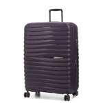 Grande valise rigide extensible jump xwave jumbo 76 cm violet