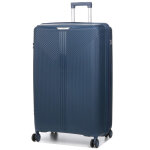 Tr�s grande valise rigide extensible xxl teneo deltea 85 cm bleu