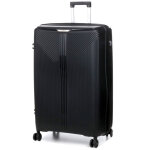 Tr�s grande valise rigide extensible xxl teneo deltea 85 cm noir