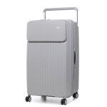 Grande valise rigide soute extensible airtex alrakis 80 cm gris clair