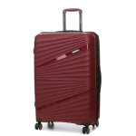 Grande valise rigide pas cher travel's milos 75 cm rouge