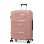 Grande valise rigide pas cher worldline syros 75 cm vieux rose