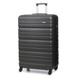 Grande valise rigide xxl kinston panama 80 cm gris fonc�