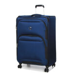 Grande valise souple extensible delsey sky max 2. 0 - 79 cm bleu