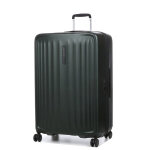 Promo grande valise soute extensible samsonite fyrm 77 cm deep green vert