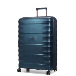 Grande valise soute rigide extensible 4 roues airtex canopus 76 cm bleu