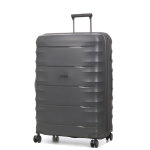 Grande valise soute rigide extensible 4 roues airtex canopus 76 cm gris