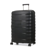 Grande valise soute rigide extensible 4 roues airtex canopus 76 cm noir