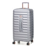 Grande valise soute rigide xl delsey shadow 5. 0 trunk 80 cm platine gris