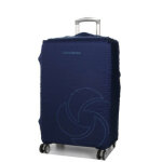 Housse de protection pour valise samsonite l / m midnight blue bleu