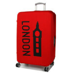 Housse de valise a�rial london - l rouge