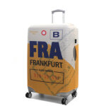 Housse de valise airtex to frankfurt fra - l beige jaune fra