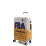 Housse de valise airtex to frankfurt fra - m beige jaune fra solde
