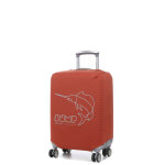 Housse de valise cabine extensible jump s terracotta marron