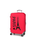 Housse de valise extensible a�rial paris - m rose