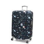 Housse de valise extensible airtex cosmos - l bleu