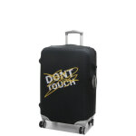 Housse de valise extensible airtex don't touch - m noir
