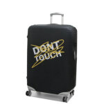 Housse de valise extensible airtex don't touch - l noir