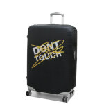 Housse de valise extensible airtex don't touch - l noir