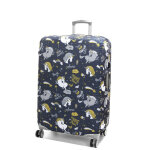 Housse de valise extensible airtex licorne - l noir