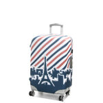 Housse de valise extensible airtex paris - m blanc