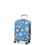 Housse de valise extensible periea blue animals s bleu