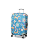 Housse de valise extensible periea blue animals m bleu