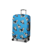 Housse de valise extensible periea blue with dogs m bleu