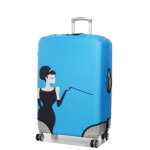 Housse de valise extensible periea blue lady l bleu