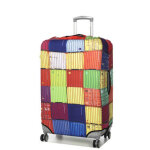 Housse de valise extensible periea colourful squares l multicolore jaune