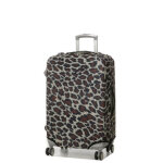 Housse de valise extensible periea gold leopard m marron